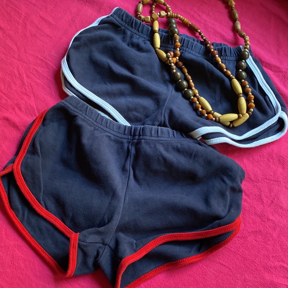American Apparel shortie shorts (2pairs) NWOT